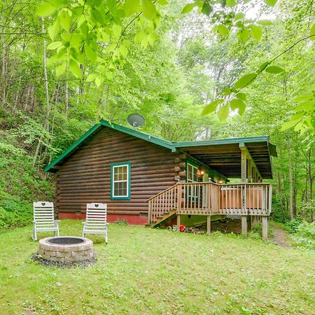 Serene Maggie Valley Retreat With Deck And Hot Tub! Kültér fotó